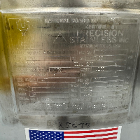 Precision Stainless Jacketed Mixing Tank image 2